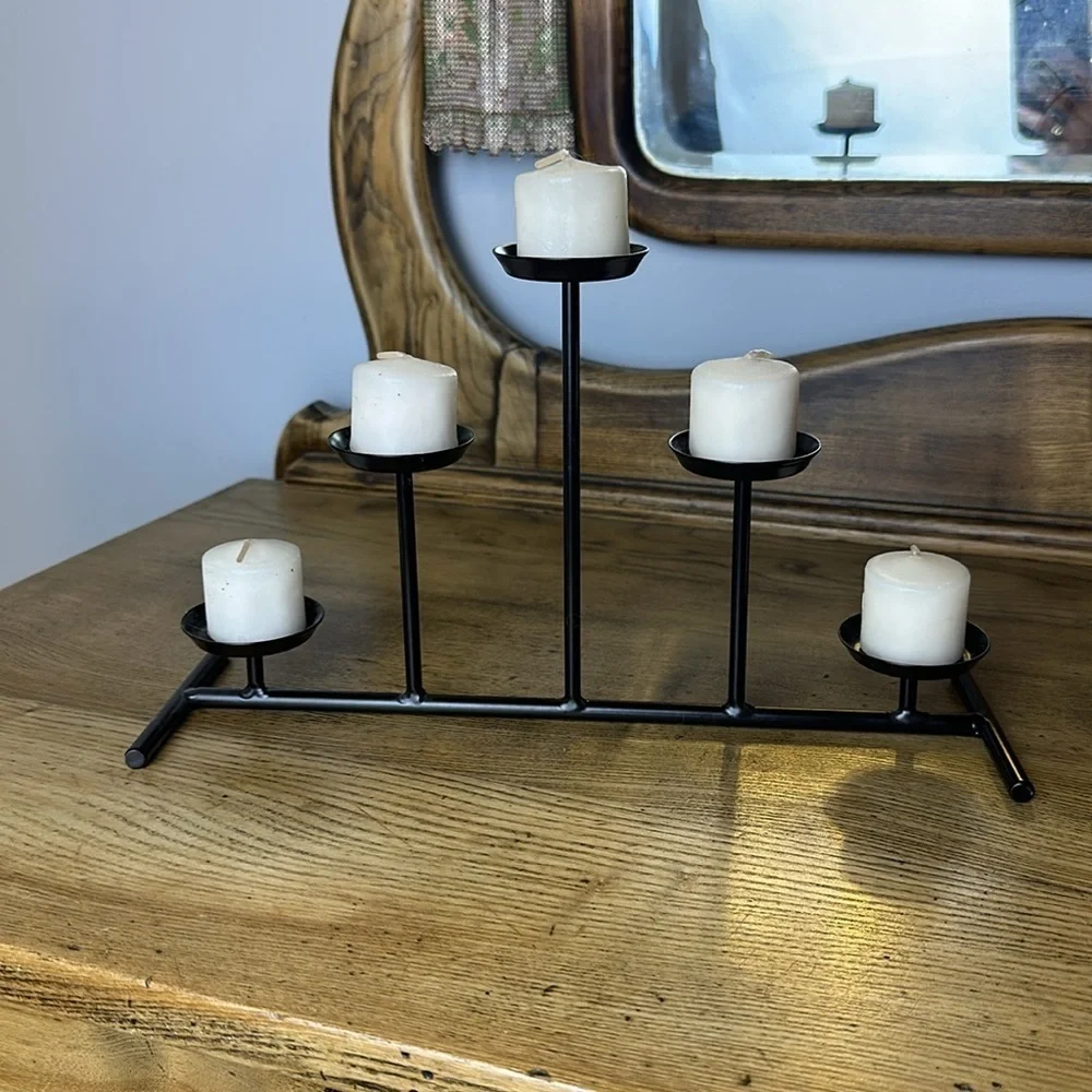 Vintage Original Box PartyLite Votive Candle Holder Metal Romantic Center Piece - Picture 5 of 16